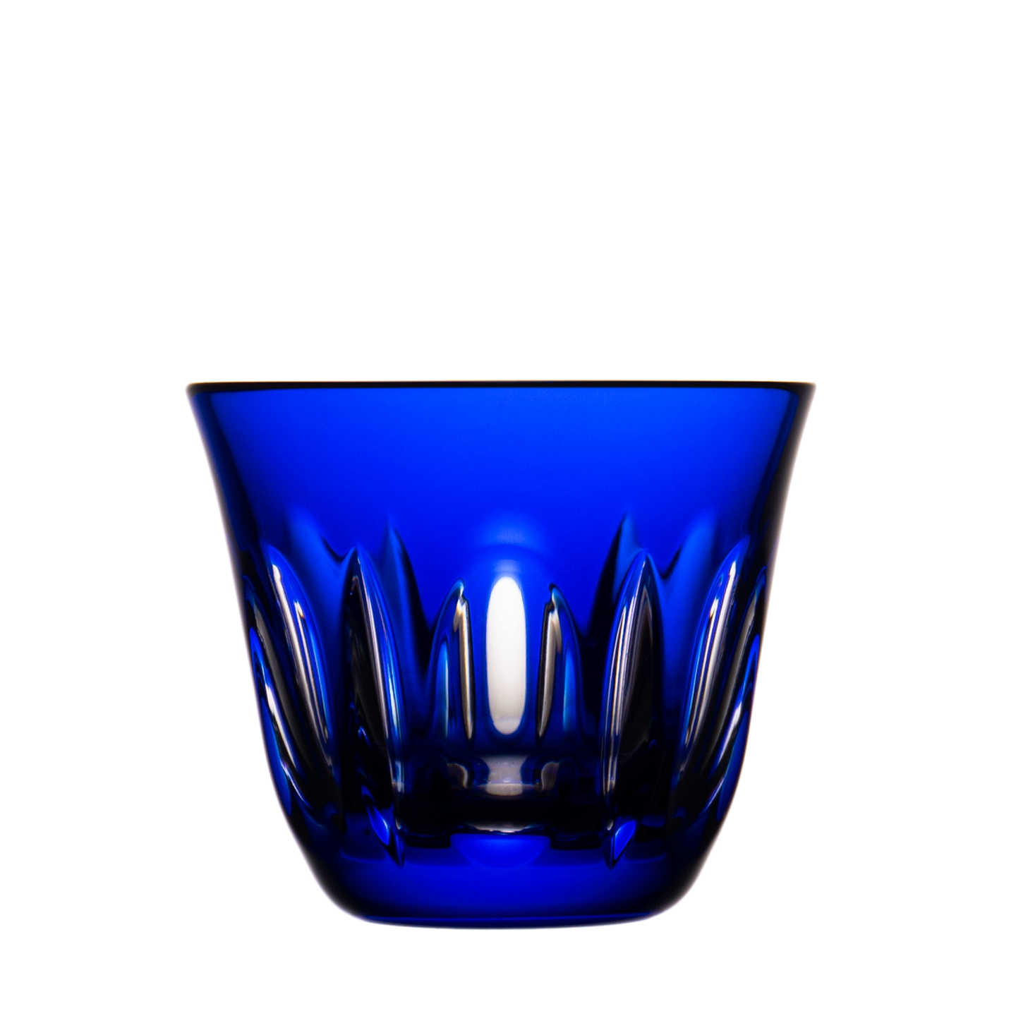 Orange Blue Shot Glass