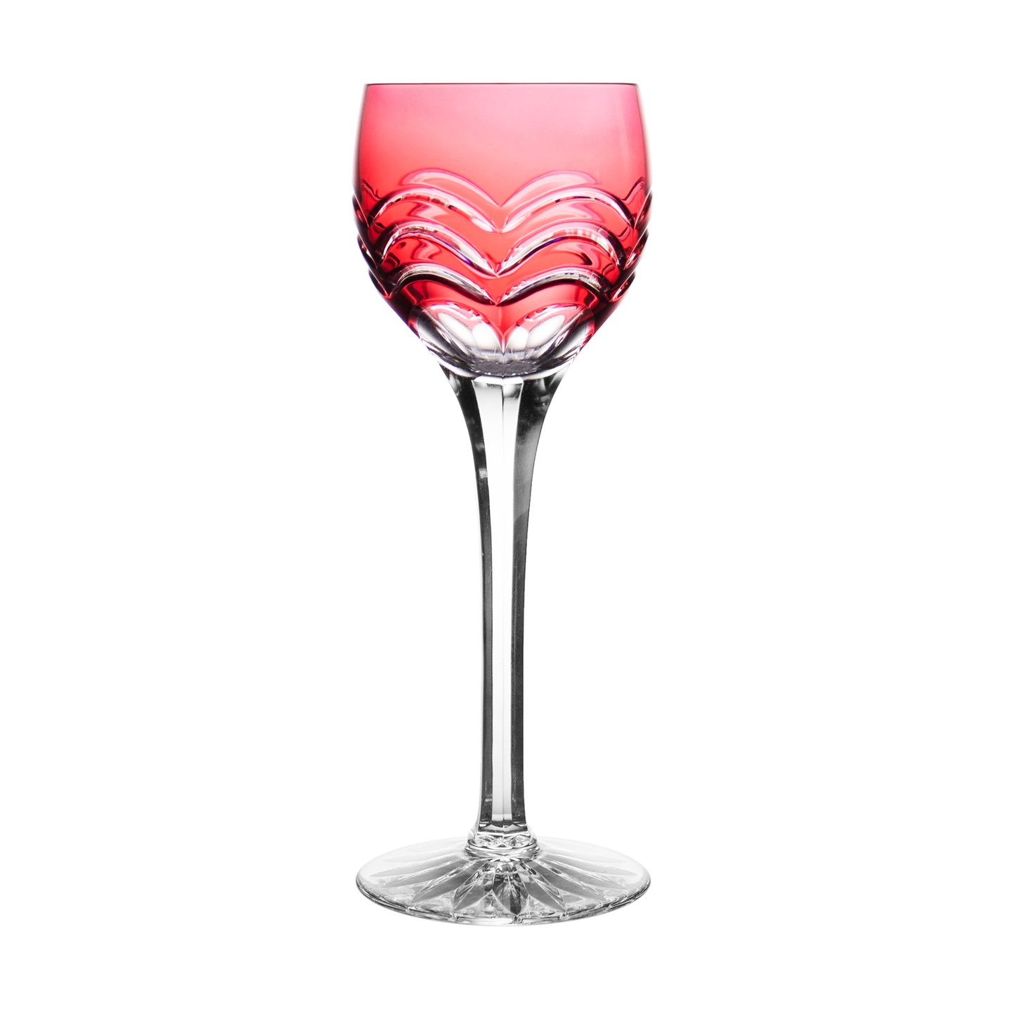 Leoma Golden Red Small Wine Glass