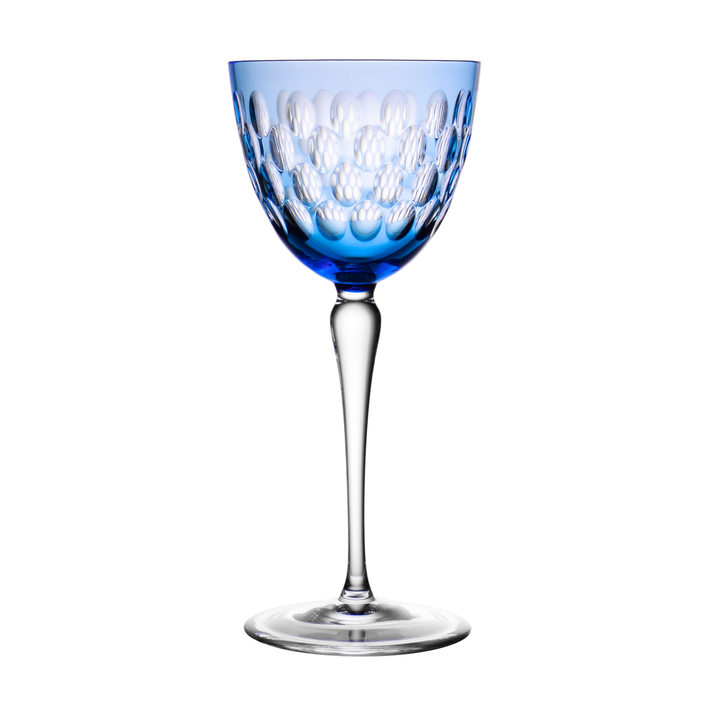 Anica Light Blue Large Wine Glass