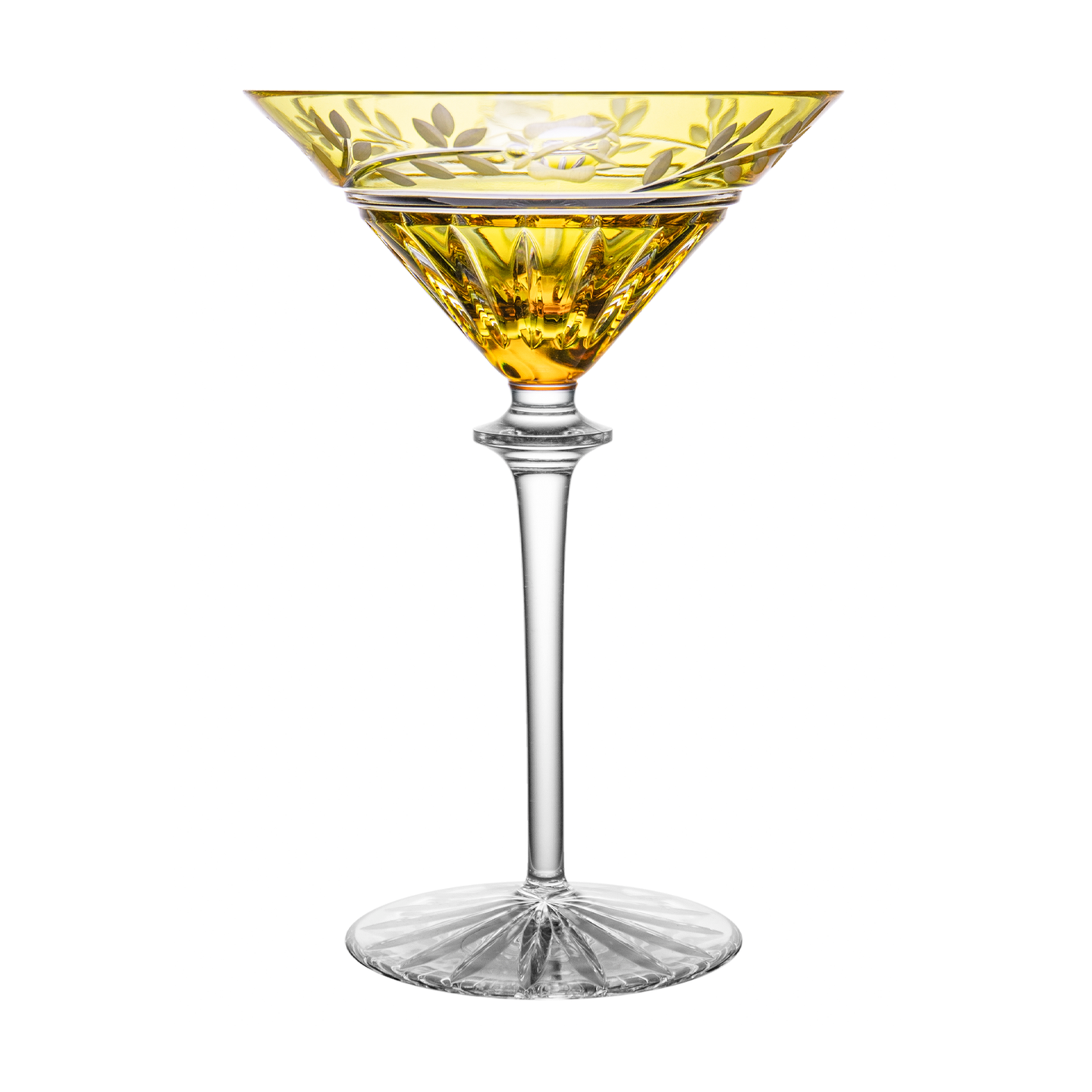 Proinnseas Golden Martini Glass