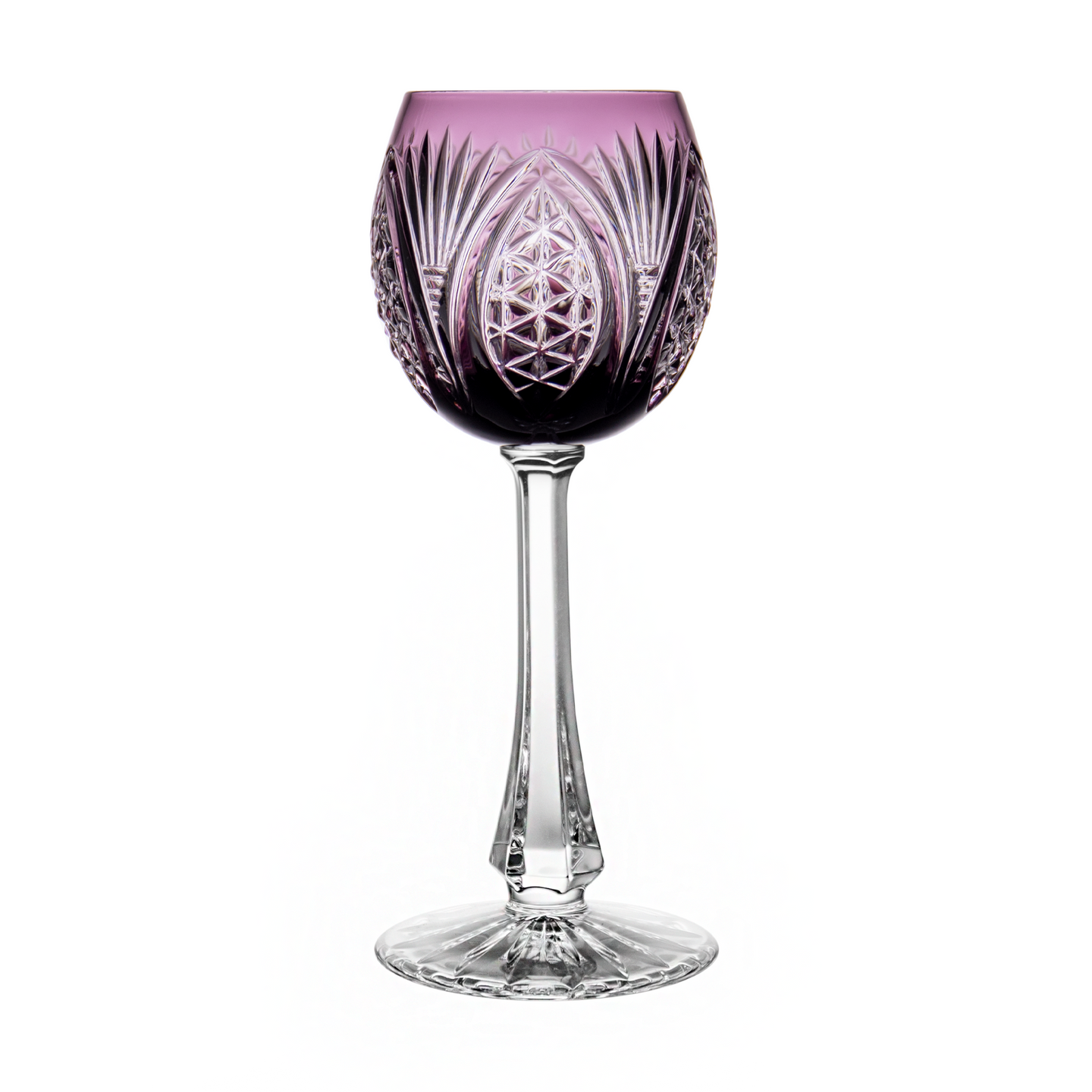 Nice Purple Small Wine Glass