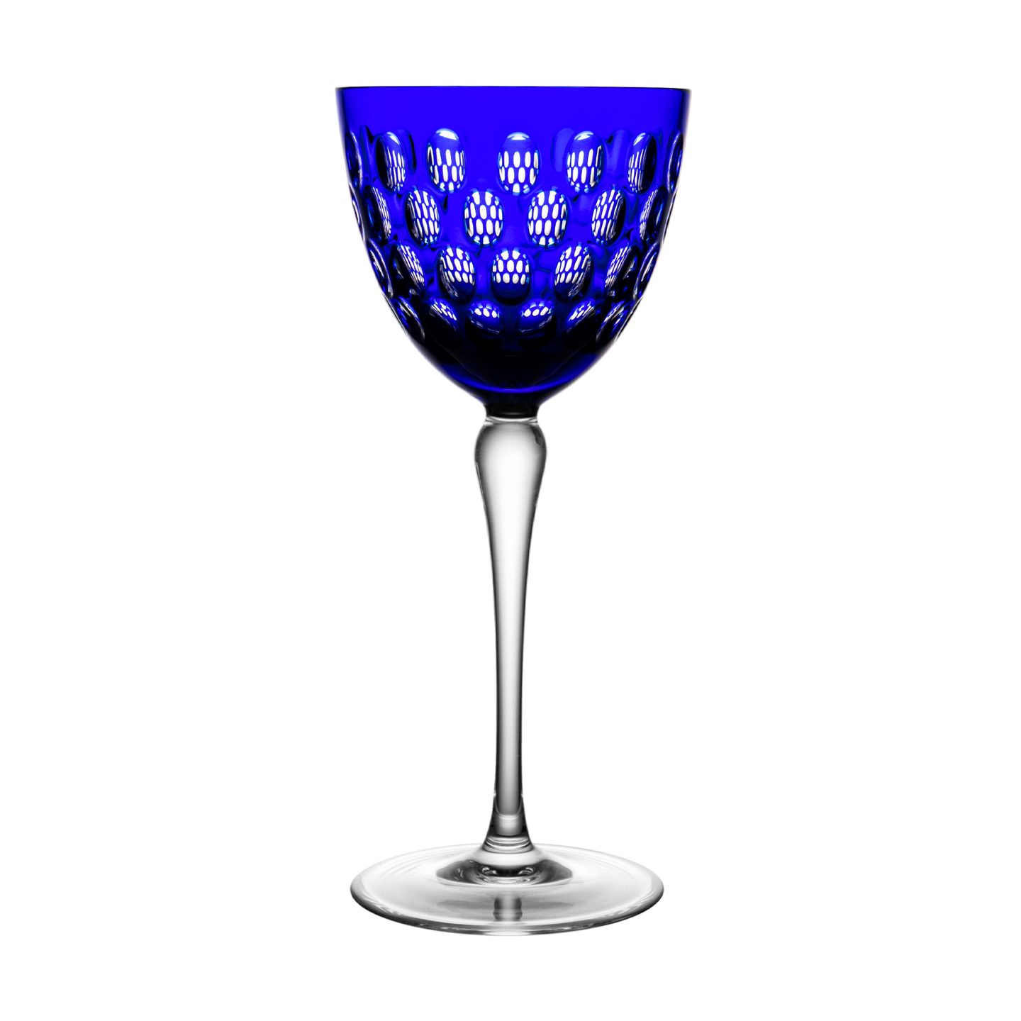 Anica Blue Large Wine Glass