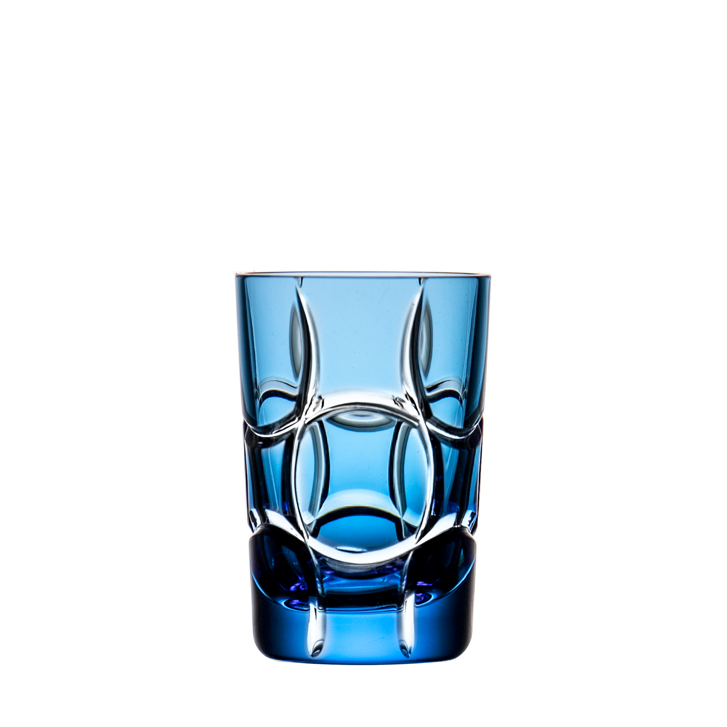Zoe Light Blue Shot Glass