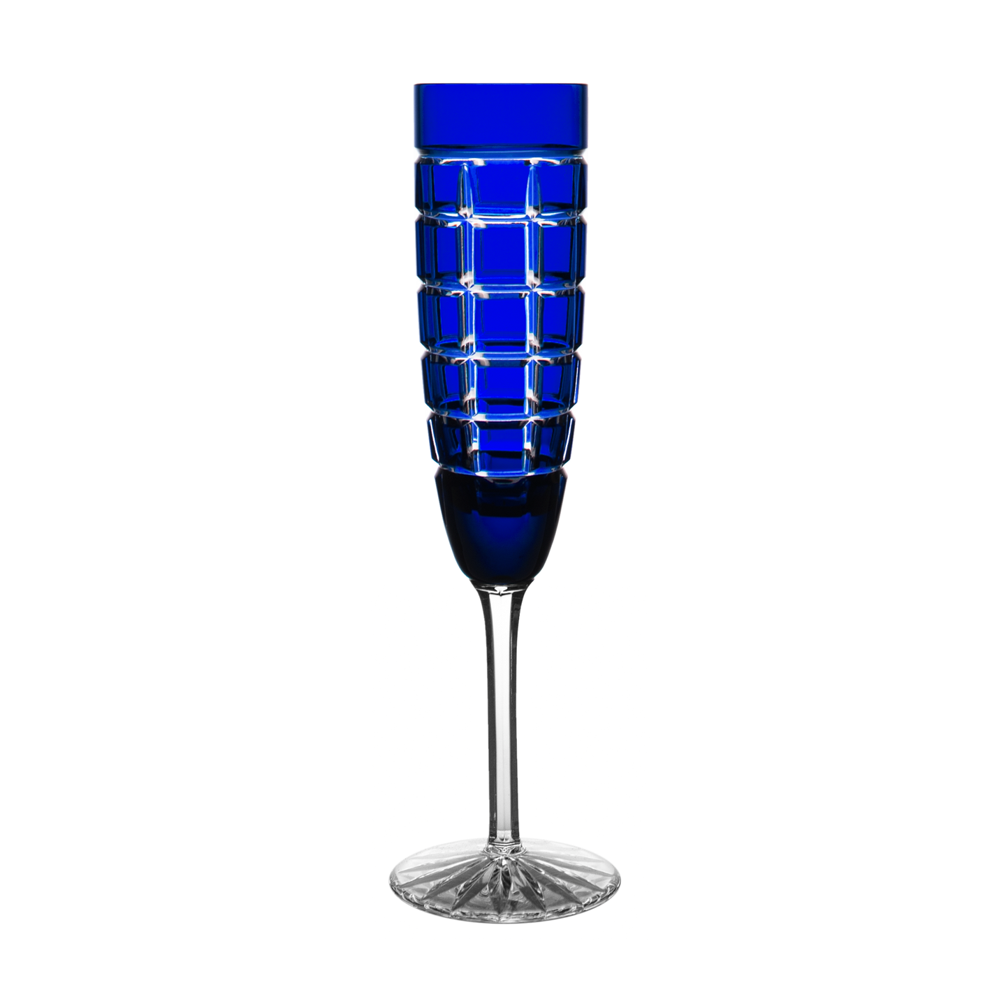 Garrigue Blue Champagne Flute
