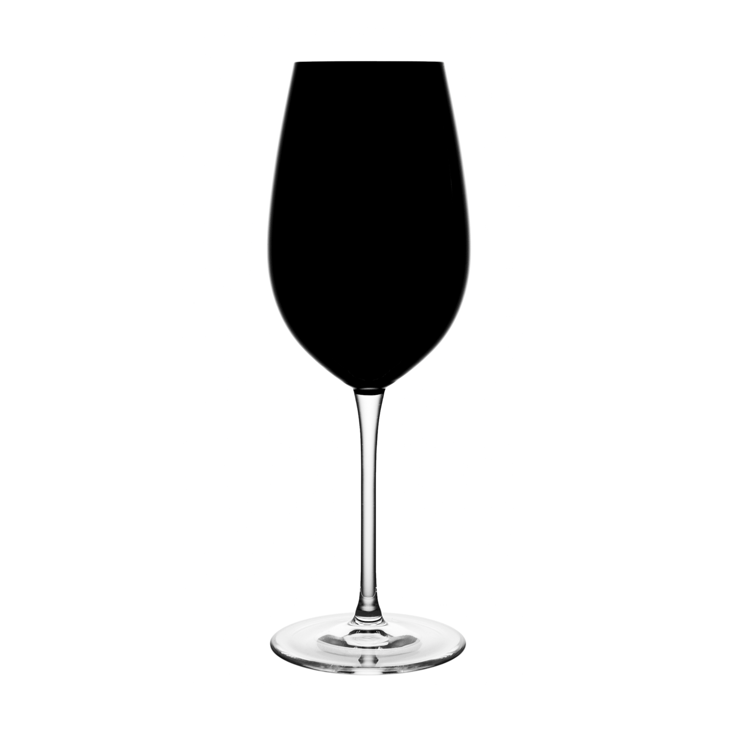 Perfection Black Large Wine Glass