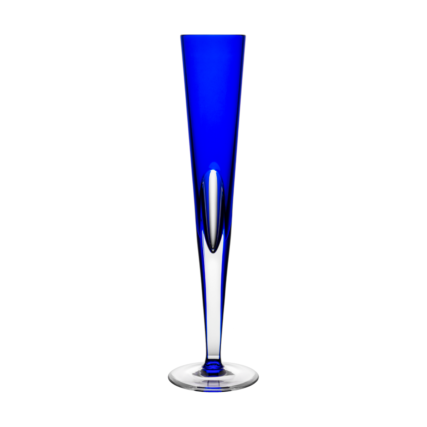 Eclipse Blue Champagne Flute