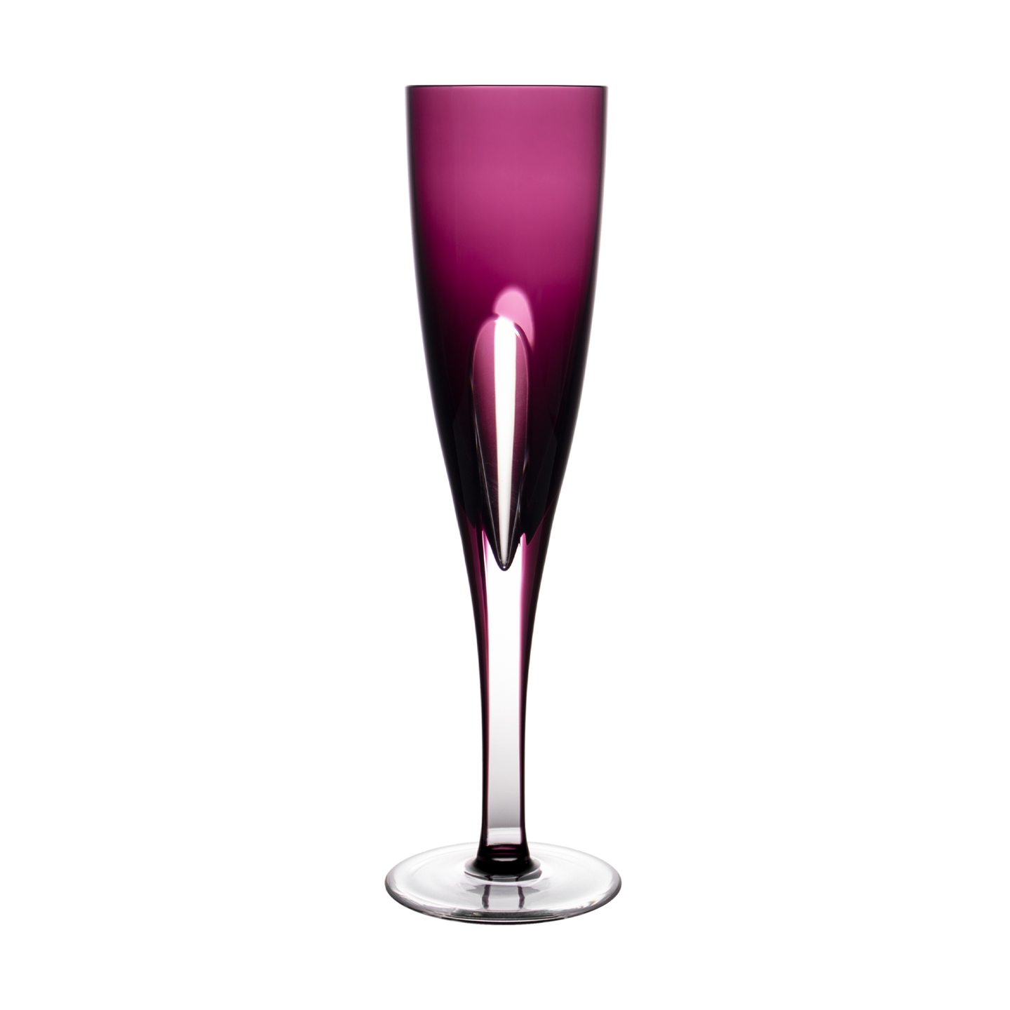 Eclipse Purple Champagne Flute