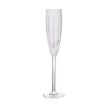 Load image into Gallery viewer, London Designer Opal White Champagne Flute
