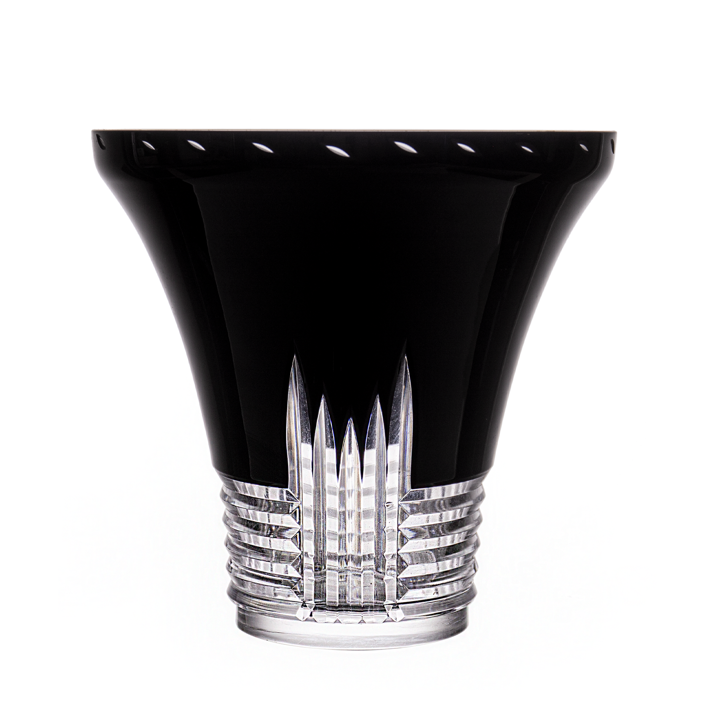London Designer Jet Black Champagne Bucket 9.4 in