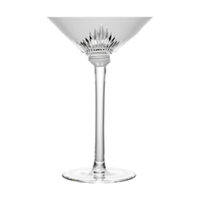 Load image into Gallery viewer, London Designer Opal White Martini Glass
