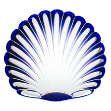 Load image into Gallery viewer, London Designer Shell Blue Plate 12.6 in
