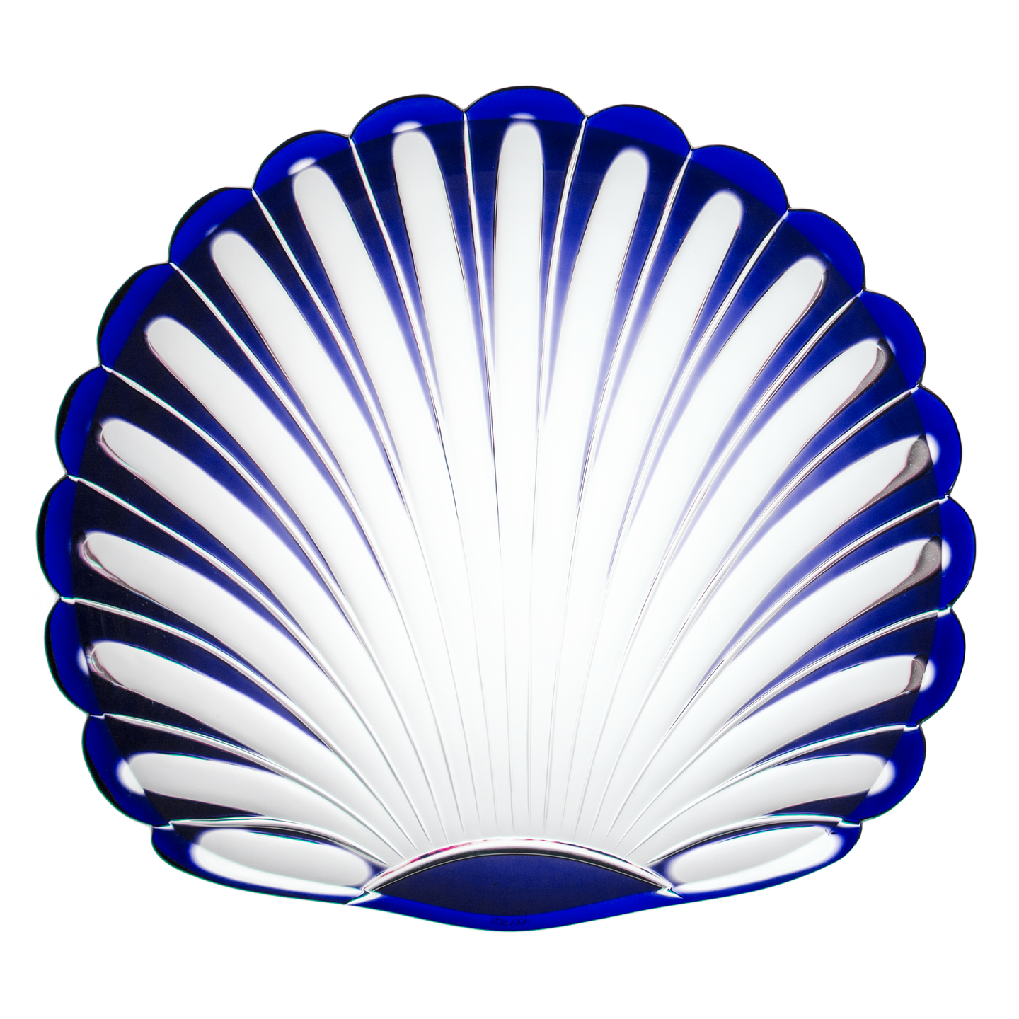 London Designer Shell Blue Plate 12.6 in