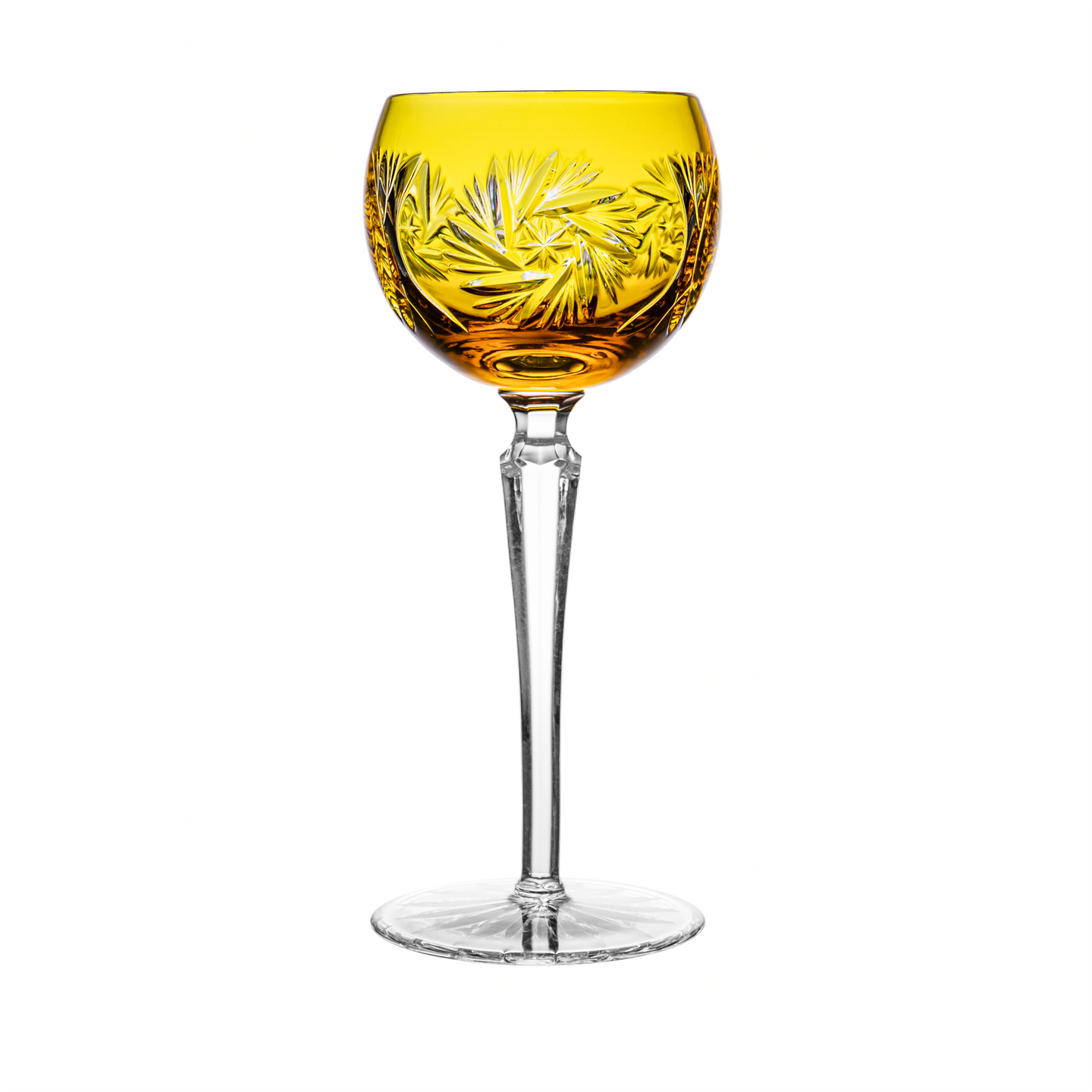 Sandrina Golden Large Wine Glass