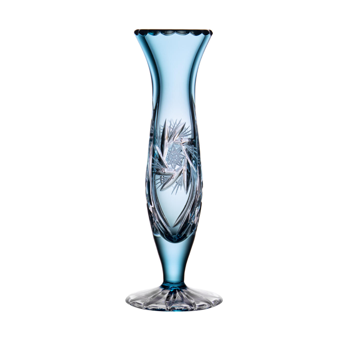 Avallon Vase 5.9 in, Turquoise Blue